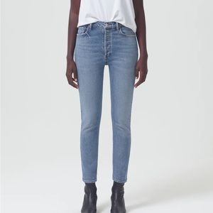 AGOLDE NICO HIGH RISE SLIM FIT